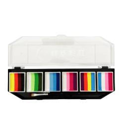 Pintura corporal à base de água para festa, Suprimentos de pintura facial, Efeitos especiais profissionais, boa cobertura, maquiagem extravagante - Image 6