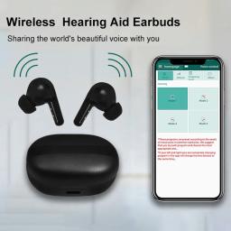 Aparelho auditivo digital de alta qualidade, portátil, recarregável, dispositivo de escuta para surdez, idosos, amplificador de som, tws, envio surdo - Image 1