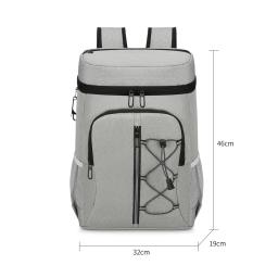 Mochila térmica isolada, confortável, macia, leve, mochila de acampamento para acampamento ao ar livre, piquenique, bolsa de manutenção fresca - Image 6