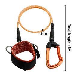 Freediving Lanyard Security Leash, corda de segurança, cordão de mergulho para esportes subaquáticos - Image 5