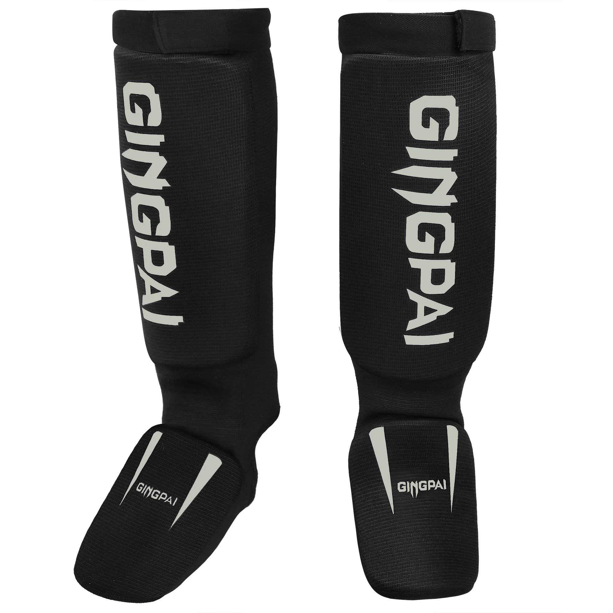 Algodão Boxe Canela Guardas, Protetor De Tornozelo, Suporte De Perna, Proteção Para Os Pés, KD Kickboxing Pad, Muaythai Treinamento, MMA Instep - Image 1