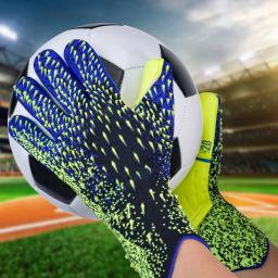 Luvas espessadas do goleiro do futebol para adultos e crianças, Látex respirável e confortável, Luvas de treinamento de construção - Image 4