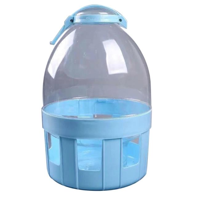 Bebedouro Automático de Água para Pássaros de Plástico Durável com Capacidade de 4L para Alimentadores de Pombos