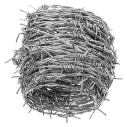 Cerca De Arame De Aço De Prata Enferrujado Decorativo, Equipamento De Esgrima Protegido Por Plantas, Cerca De Arame Farpado, 8 cm - Image 1