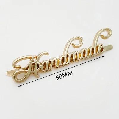 Etiquetas Retangulares de Metal para DIY - Conjunto de 10 Etiquetas para Bolsas e Artesanato, 10x35mm