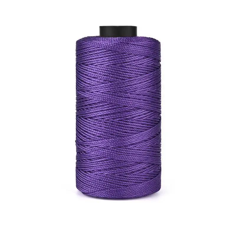 Fio De Crochet De Polipropileno Para Artesanato De DIY, Seda De Gelo, Fio De Arte, Chapéu, Boneca, Sacos De Costura, Cesta, Crochet, 1.5mm - Image 1