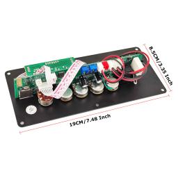 7.4V Placa Amplificadora Dança Quadrada 40W Amplificador Speaker Suporte Bluetooth AUX Gravação U-Disk Home Theater DIY Bass Treble - Image 6