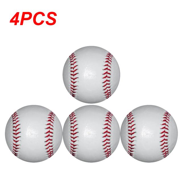 Baseballs Artesanais de Alta Qualidade em PVC com Interior de Borracha Macia para Treinamento e Exercícios de Softball
