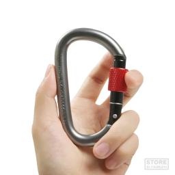 XINDA-Mosquetão para Escalada, Parafuso D-Shape, Gates Lock, Liga de Alumínio, SRT Montanhista, Equipamento ao ar livre, Ferramentas, 25kN - Image 2