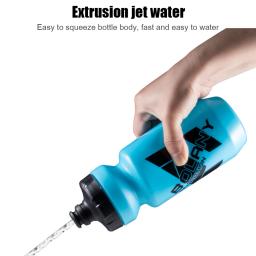 Garrafa De Água De Bicicleta De Plástico Portátil, Leve, Esportes De Fitness Ao Ar Livre, Copos Portáteis, Chaleira De Ciclismo, Acessórios De Ciclismo De Montanha, 610ml - Image 5