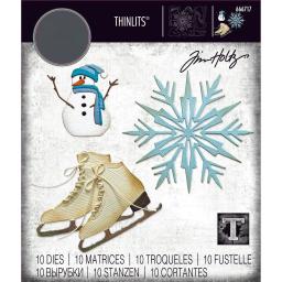 Guirlanda de natal trenó corte metal dados conjunto diy scrapbooking modelo moldes decoração cartão foto álbum papel artesanato - Image 4