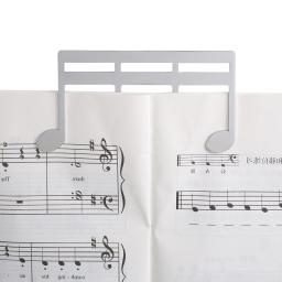 Clipe de livro de música de metal clipes de suporte de música clipes de partitura para jogar ao ar livre nota livros de papel piano guitarra violino teclado - Image 3
