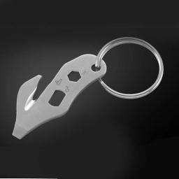 5 em 1 gadgets edc ao ar livre multifunções kit sobrevivência portátil ferramentas de corte faca acampamento corda colhedores abridor cortador corda - Image 1