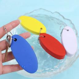 Espuma flutuante Keychain para esportes aquáticos, barco marinho, natação Oval Keyring, Kayak Rafting Key, Canoe Acce, Surf Acessório - Image 2