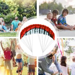 Papagaio parafoil dobrável para adultos, pipas grandes para treinamento de kitesurf, pipas de praia, diversão esportiva ao ar livre, 2,5 m - Image 4