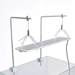Suporte Ajustável para Aquário, Universal Fish Tank Light Holder, Suporte da lâmpada, Kit de Suspensão, Tanque de Montagem, Acessórios - Image 6