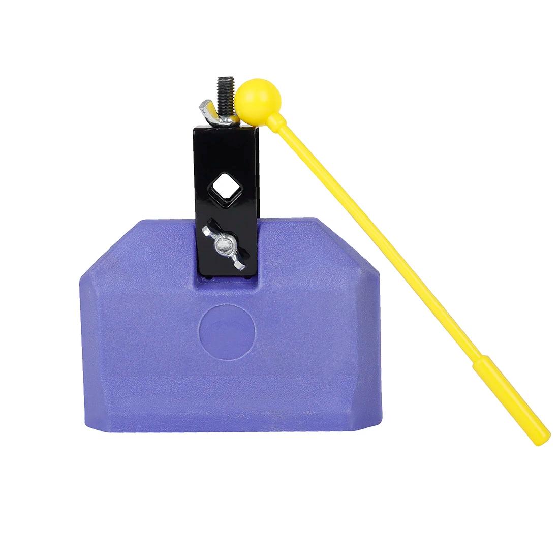 IRIN-Drum Cowbell Set, Peças e Acessórios para Bateria de Percussão, Música Estilo Jazz, Material ABS Cheering Bell, Acessórios de Bateria - Image 1
