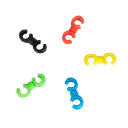 10 pçs mountain bike acessórios da bicicleta tipo algema hub fivela dispositivo de armazenamento mudança linha tubo mangueira freio s fivela - Image 4