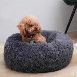 Ninhos de pelúcia longos criativos para cães e gatos, macios e confortáveis, camas para cães, almofadas para animais, colchões de inverno - Image 1