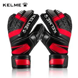 KELME-Luvas Profissionais de Goleiro Masculino, Dedos Removíveis, Treino de Futebol, Competição, Equipamento de Futebol, Futsal - Image 1