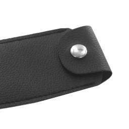 Couro artificial Harmonica Maleta, tampa portátil, saco compacto bolso, suporte, suporte de flauta, gaita malote, presentes - Image 5