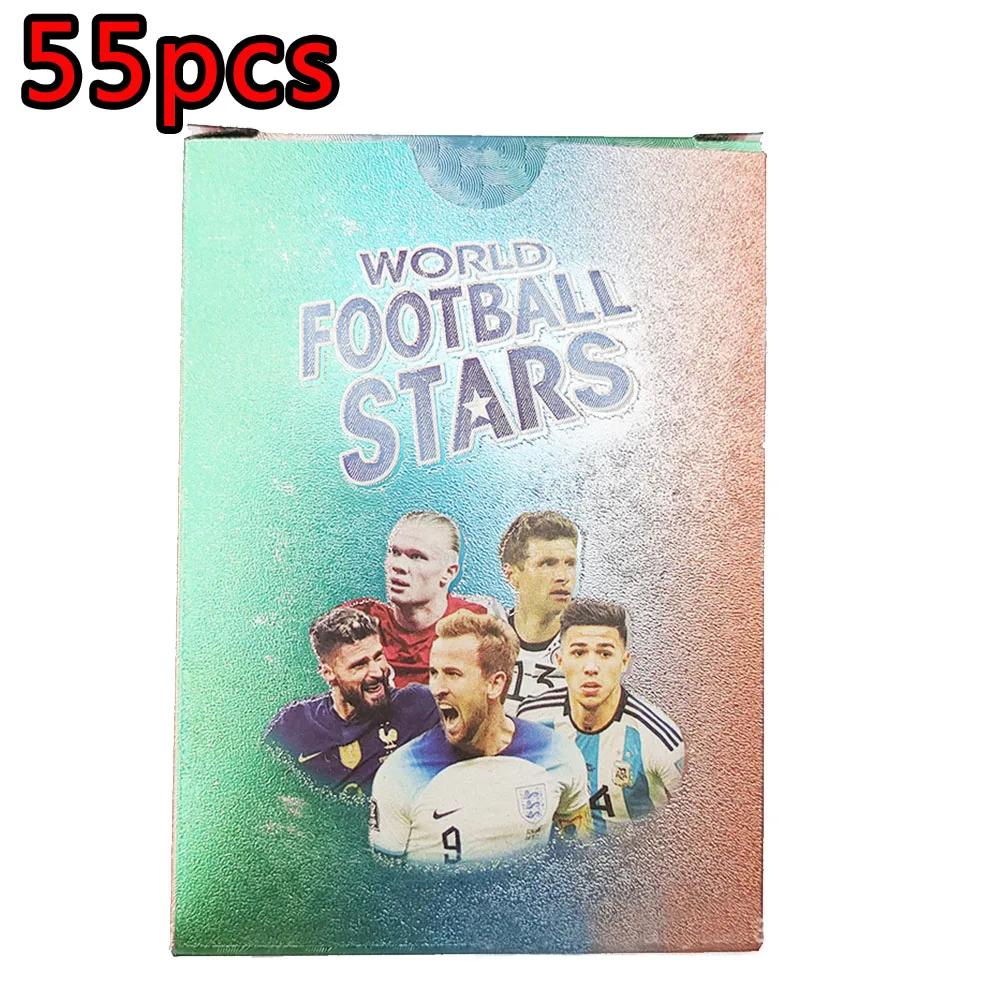 Messi Ballsuperstar Gold Card, Edição Limitada, Signature Series, Football Player Card, Children's Fan Gift Pack, 55Pcs - Image 1