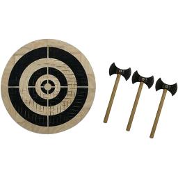 Axe Jogando Jogo com Dardos De Madeira Set, Exercícios de tiro ao ar livre, Durable Party Fun Game Props, Pequeno, ao ar livre - Image 1