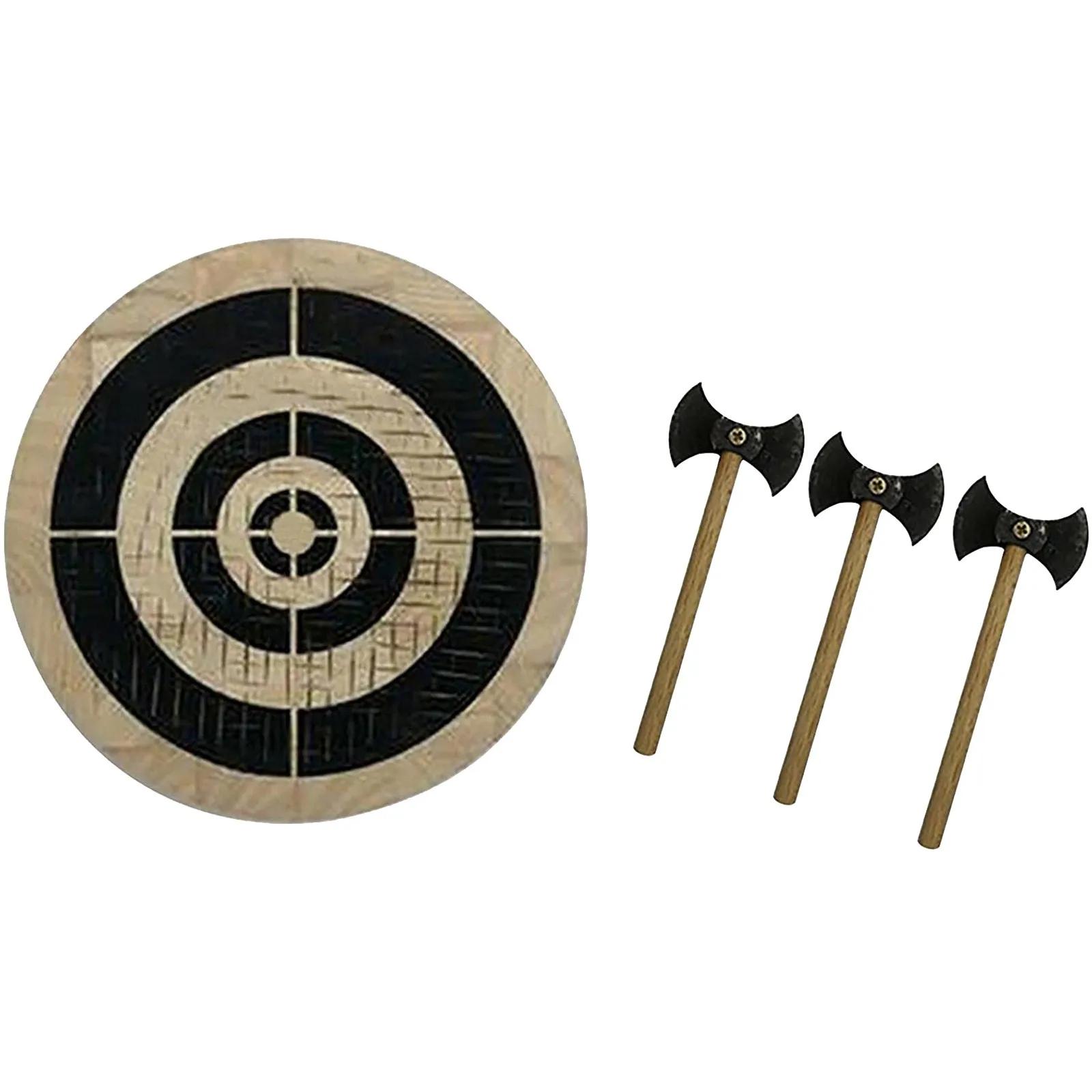 Axe Jogando Jogo com Dardos De Madeira Set, Exercícios de tiro ao ar livre, Durable Party Fun Game Props, Pequeno, ao ar livre - Image 1