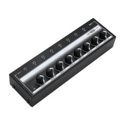 8 canais áudio auscultadores amplificador ha800, amp estéreo, microfone, para música, gravação, amplificador de som ultra compacto - Image 3
