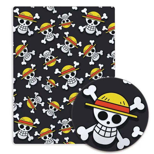 Tecido Periférico Anime Infantil para Costura Criativa, Patchwork e Vestidos de Bebê - 140x50cm, 1 Unidade