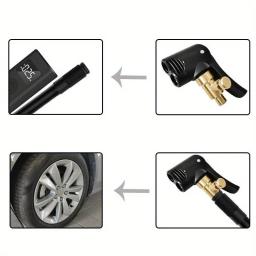 Peças de bombeamento de cabeça dupla, acessórios de serviço, bico de bomba de bicicleta, adaptador de mangueira f/v a/v schrader/presta, conversor de válvula, 1 peça - Image 3