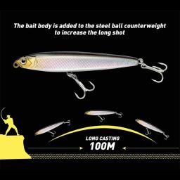 4 pçs/set isca de pesca lápis afundando 10cm 24g baixo equipamento de pesca iscas de água salgada isca de peixe corrico isca acessórios de pesca - Image 4