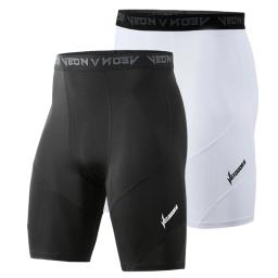 Calções e Leggings de Treino Atlético, Calças Justas, Calças Ativas, Leggings Esportivas, Treino, Ciclismo, Cool Dry, 2Pcs - Image 1