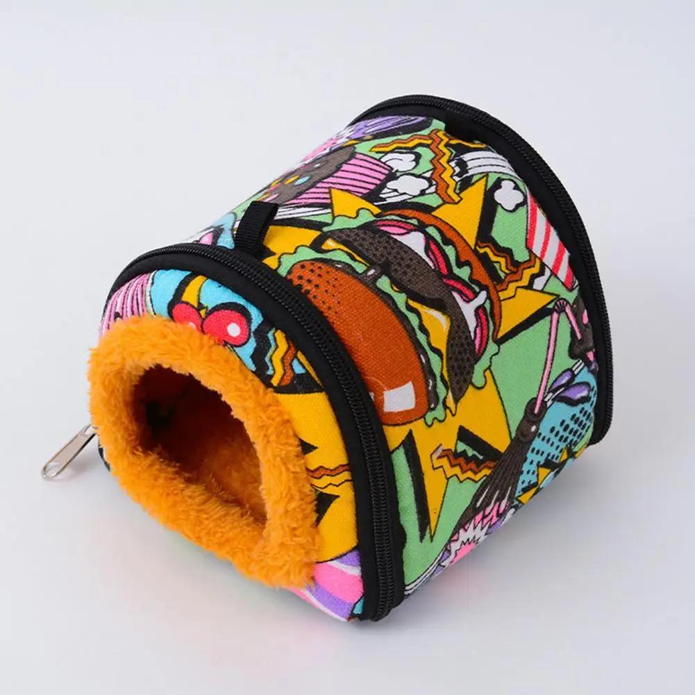 NOVO Hamster Quente Algodão Ninho Abrigo Casa Pequenos Animais Suprimentos Para Coelho Ouriço Guiné Porco Esquilo Chinchilla - Image 1