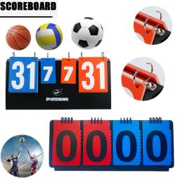 Placar para o treinador do árbitro, 4 dígitos, Turn Points, contador de futebol, voleibol, basquetebol, badminton - Image 1