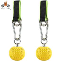 Bolas de treinamento de mão com correias penduradas, escalada, bola de poder pull-up, equipamentos de fitness para Bouldering Kettlebells - Image 1