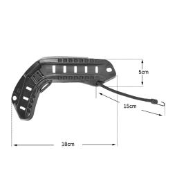 Rail Mount Rails para capacete tático, Kit rápido, Paintball, Airsoft, acessórios para capacete, militar - Image 4