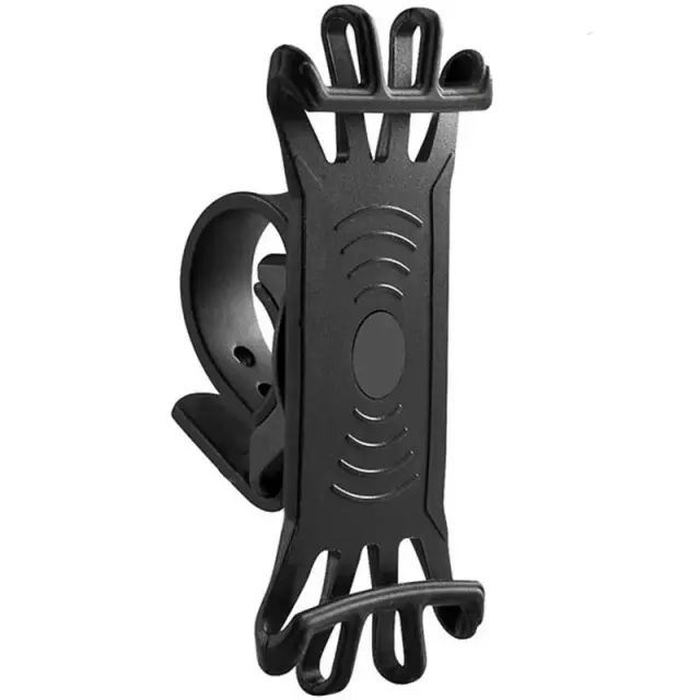 Suporte Universal de Silicone para Celular e GPS em Bicicletas e Motocicletas - Kit com 2 Peças