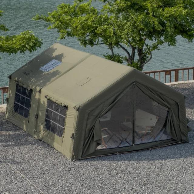 Barraca inflável Coody 17.2 Pro de alta qualidade Popular barraca de acampamento de inverno casa de barraca de ar para exterior