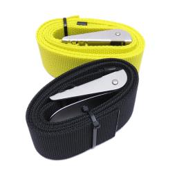 Cinto De Peso De Mergulho Ajustável Profissional, Correia De Webbing, Equipamento De Fivela De Aço Inoxidável - Image 1