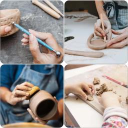 25 pçs arte diy ferramenta de argila porcelana fria moldes de argila de polímero escultura ferramentas artesanais para escova modelagem cerâmica & cerâmica - Image 2