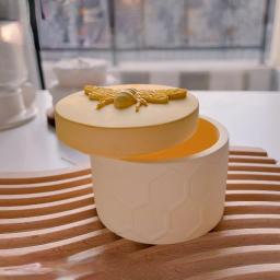 Moldes de Silicone para Artesanato DIY, Gesso Mel Abelha Jar Cogumelo Concreto Epóxi Vela Pote, Caixa De Injeção Molde, Artesanato, Home Decor Presente - Image 2
