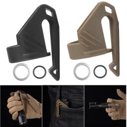 Portátil Tactical Lanterna Holder, multifuncional lâmpada Clip, fixação Suportes, Equipamentos Acessórios - Image 1