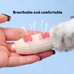 Bandagem elástica autoadesiva para animais de estimação bandagem não tecida capa protetora para cães ao ar livre retrátil bandagem esportiva autoaderente - Image 6