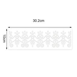 Flor vintage modelo oco para DIY, projetos de artesanato, casamento, aniversário bolo fronteira decoração, ferramenta estêncil, cozimento suprimentos, 12pcs - Image 6