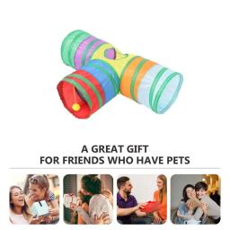 Túnel dobrável para Pet, Play House, Tubo para Hamster, Pequenos Animais, Hamster, Gerbil, Rato, Suprimentos - Image 3