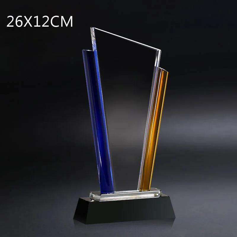 Troféu De Cristal Personalizado, Impressão A Cores Como Um Prêmio, Prêmio De Filme De Esportes, Entrega Em Uma Comemorativa, Decoração De Casa - Image 1