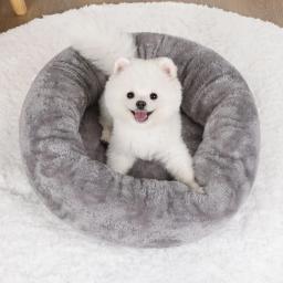 Camas macias para animais de estimação, cestas pequenas do cão, gatos e cães suprimentos, acessórios do canil, esteira, almofadas do filhote - Image 1