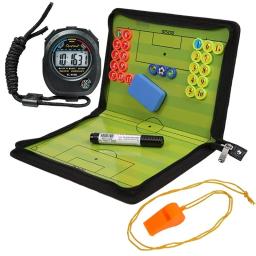 Dobrável Magnetic Tactical Training Board Set, Prancheta tática, Treinador Tactical Board, Large Board Eraser - Image 6