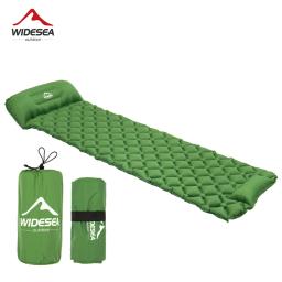 Widesea-Camping Press-Type Colchão Inflável, Umidade, Impermeável, Almofada Para Dormir Ao Ar Livre, Tapete De Ar Praia, Barraca, Almofada De Viagem - Image 1